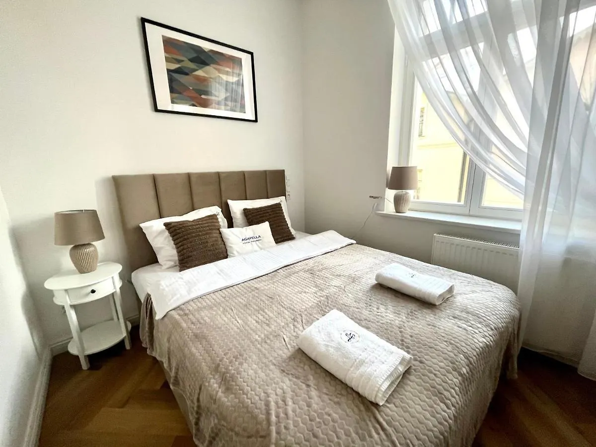 Agapella Apartamenty- Apartament Fiszera 500M From The Beach, Free Parking Sopot 0*,